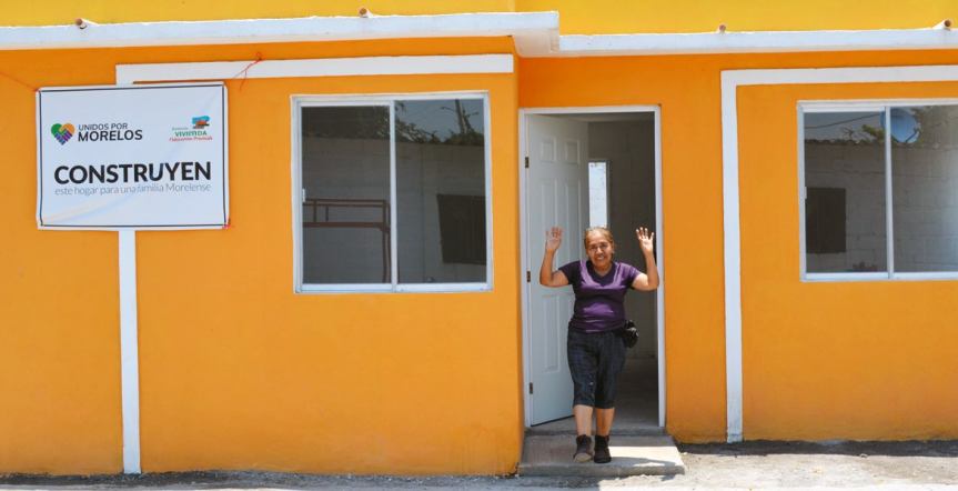 Reconocen labor de Unidos por Morelos en reconstrucción tras sismo del 19 de&nbsp;septiembre