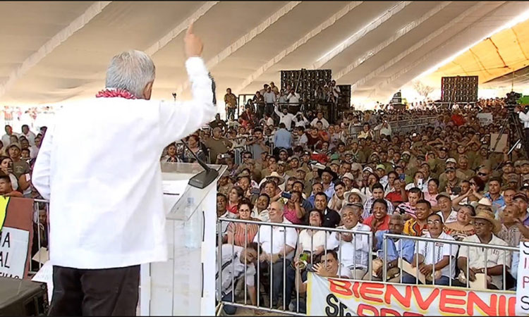 Limitará AMLO el acceso a sus eventos públicos por&nbsp;Covid-19